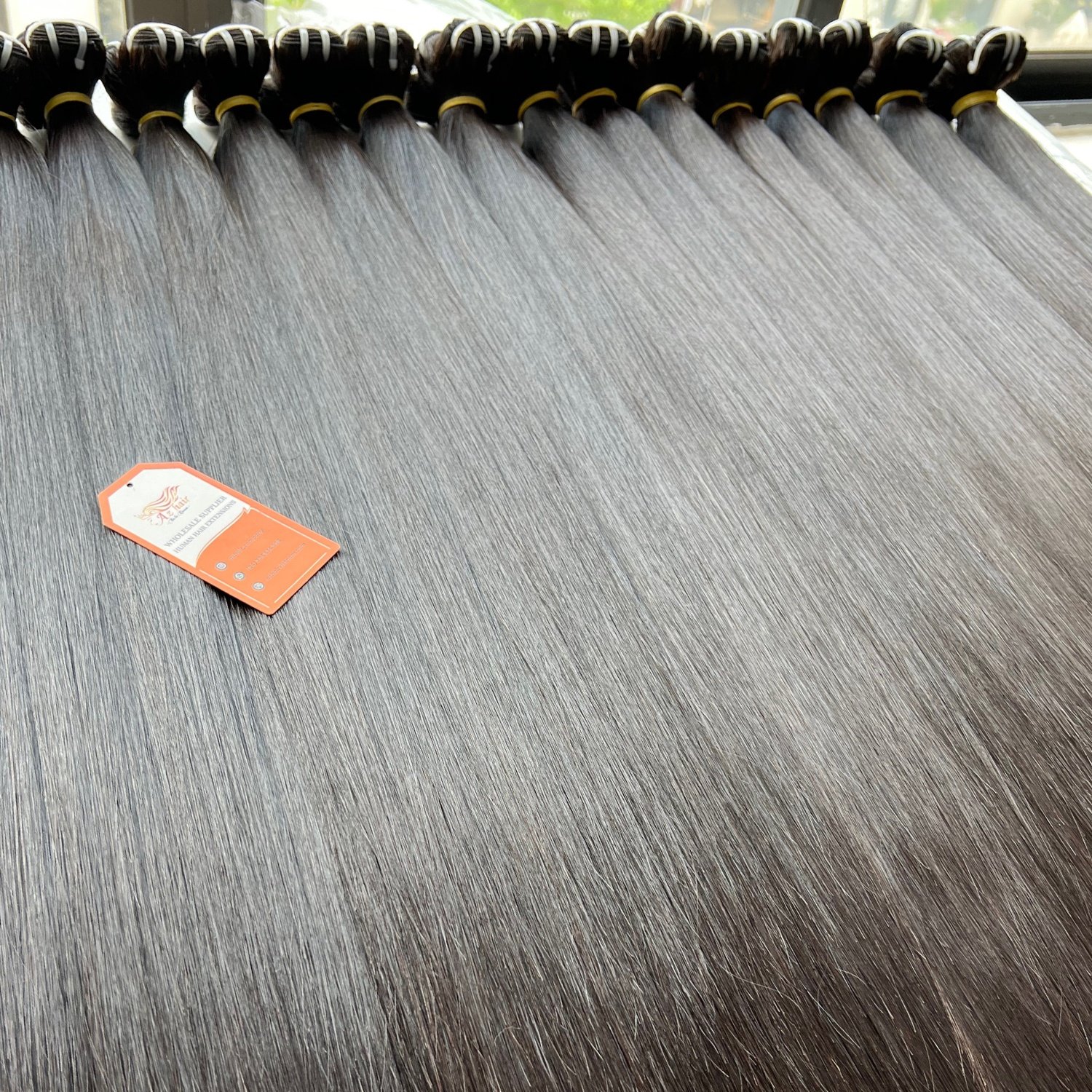 Best Quality Thick Ends 26 To 30 Inches Bone Straight Hair Bundles Vietnamese Human Hair Extensions Cheap Pricelist