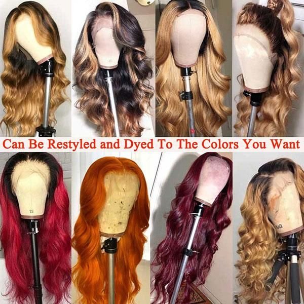 RXHAIR Wholesale Human Hair Wigs For Black Women Body Wave Hd Lace Transparent Natural Color Wigs Full Lace Frontal Wigs