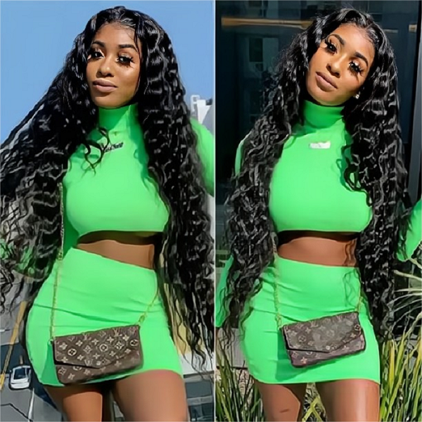 22 Inches 13*4 13*6 Deep Wave Transparent Lace Frontal Wigs For Women Deep Curly Lace Front Human Hair Wigs