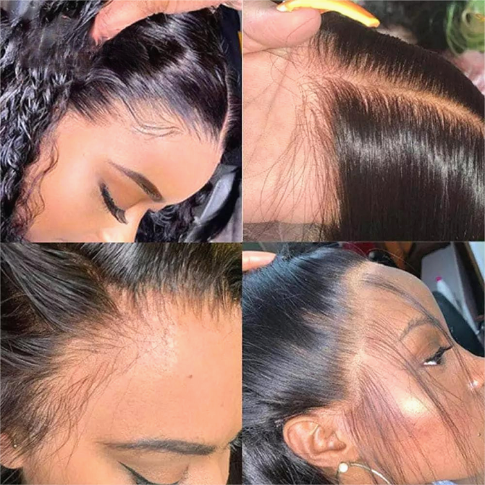 22 Inches 13*4 13*6 Deep Wave Transparent Lace Frontal Wigs For Women Deep Curly Lace Front Human Hair Wigs