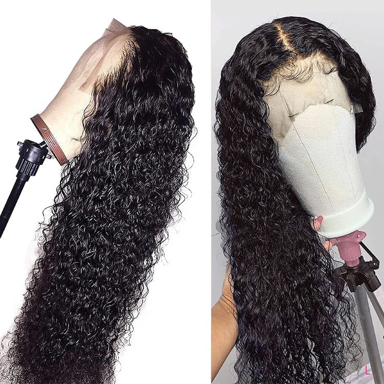 HD lace wigs virgin brazilian human hair wholesale full lace wig blonde color 613 full lace wig
