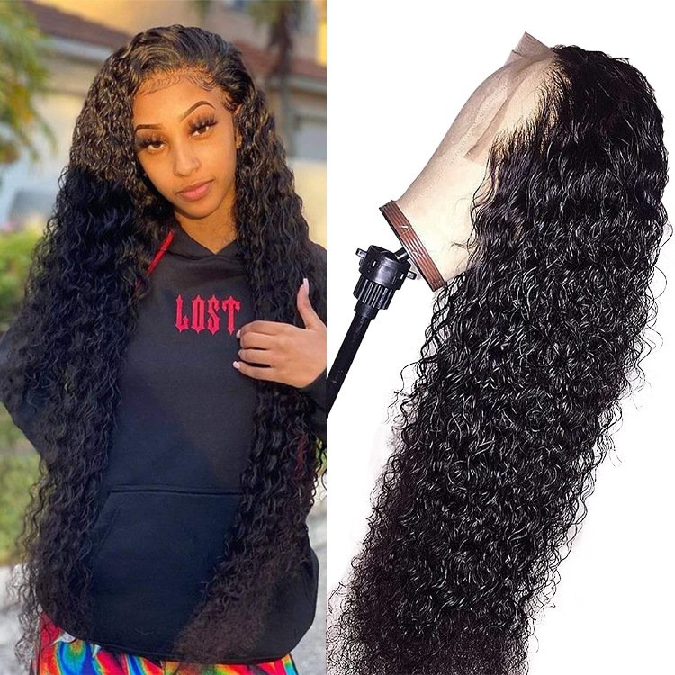 HD lace wigs virgin brazilian human hair wholesale full lace wig blonde color 613 full lace wig