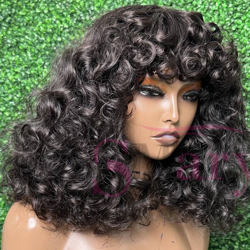 Cheap Raw Indian Hair Wigs for Black Women 15A Grade Super Double Drawn Short Wear and Go Glueless 100% Human Hair Wigs