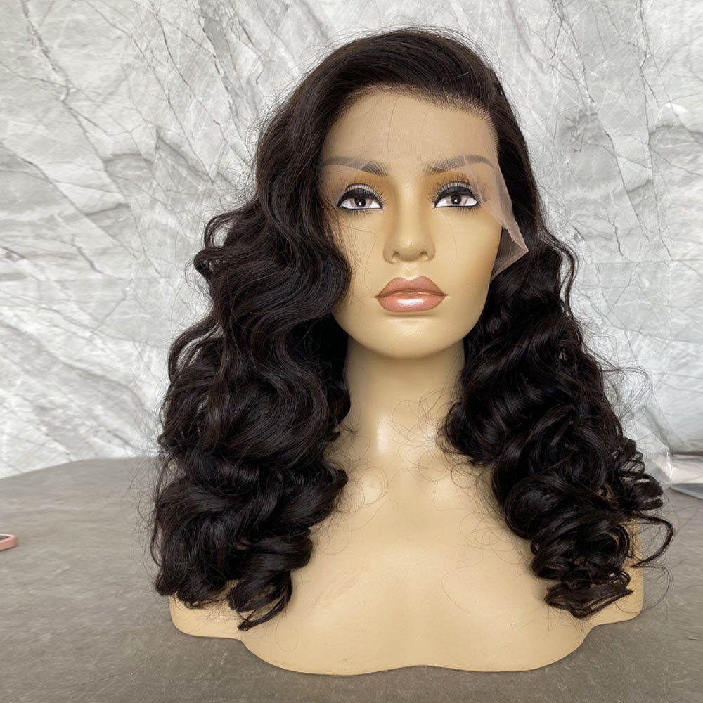 Loose deep Wave Lace Front Human Hair Wigs for Black Women Full Hd Frontal Wig Human Hair Wigs