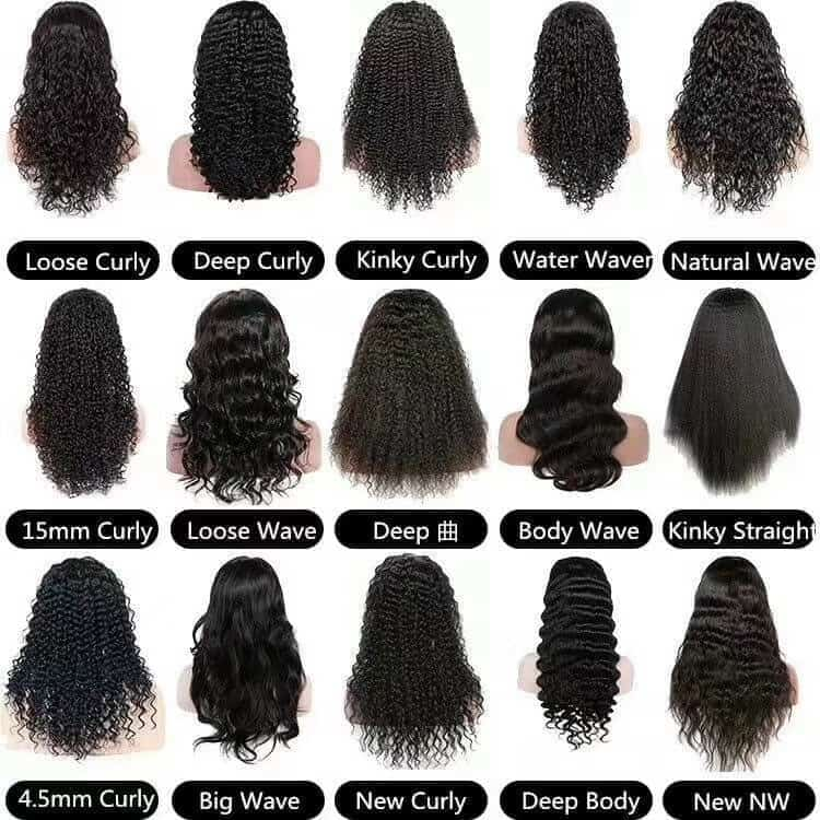 Brazilian human hair swiss lace front 13X4 13X6 4X4wigs high temperature fibers synthetic hair130% 150% density 180%women wigs