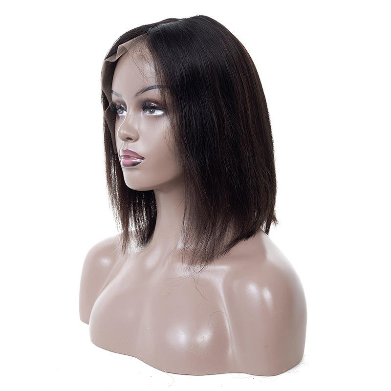 Wholesale 150% 180% Hd Lace Frontal Bob Human Hair Wigs Curly Bob Pre-plucked Lace Front Wigs For Black Women