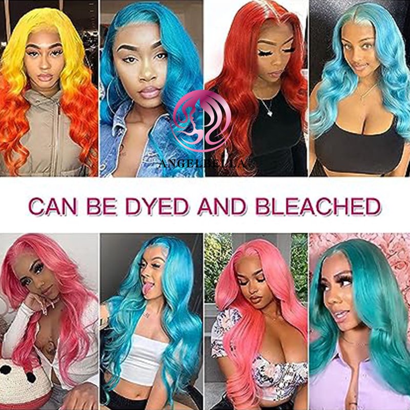 AngelBella High Quality Human Hair Wigs Raw Human Hair Wigs Vietnamien 13X4 613 Raw Body Wave Wigs