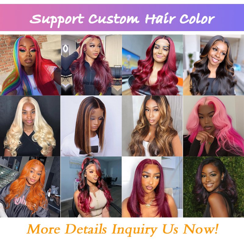 Wholesale Brazilian 12A Virgin Raw Straight 13x4 Front Wig Pre Plucked HD Frontal Double Drawn Human Hair Wig