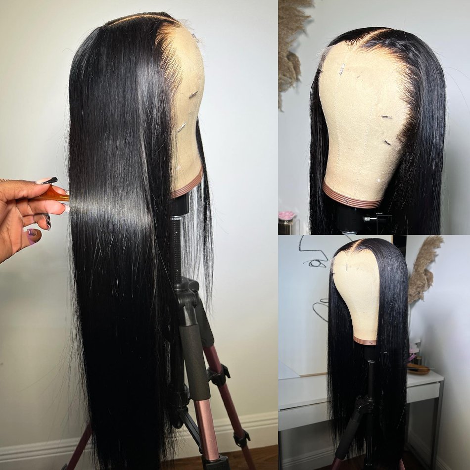 Cheap Raw Brazilian 13X6 Hd Human Hair Lace Front Wigs For Black Women Glueless Full Hd Lace Frontal Wigs Natural Human Hair Wig