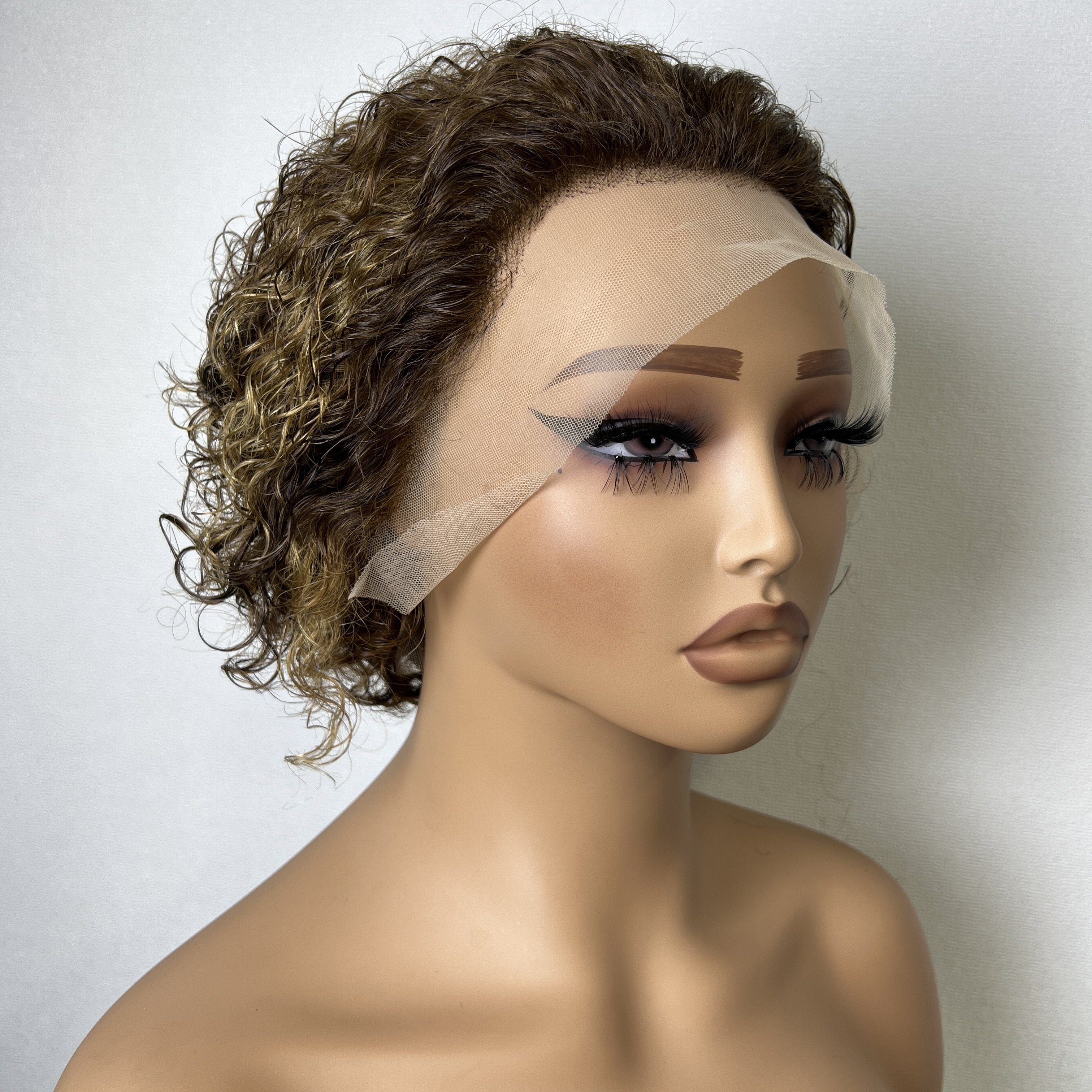Natural Human Hair Wigs Short Pixie Cut Wig Human Hair 13*4 Lace Frontal Wigs Human Hair For Beauty Women