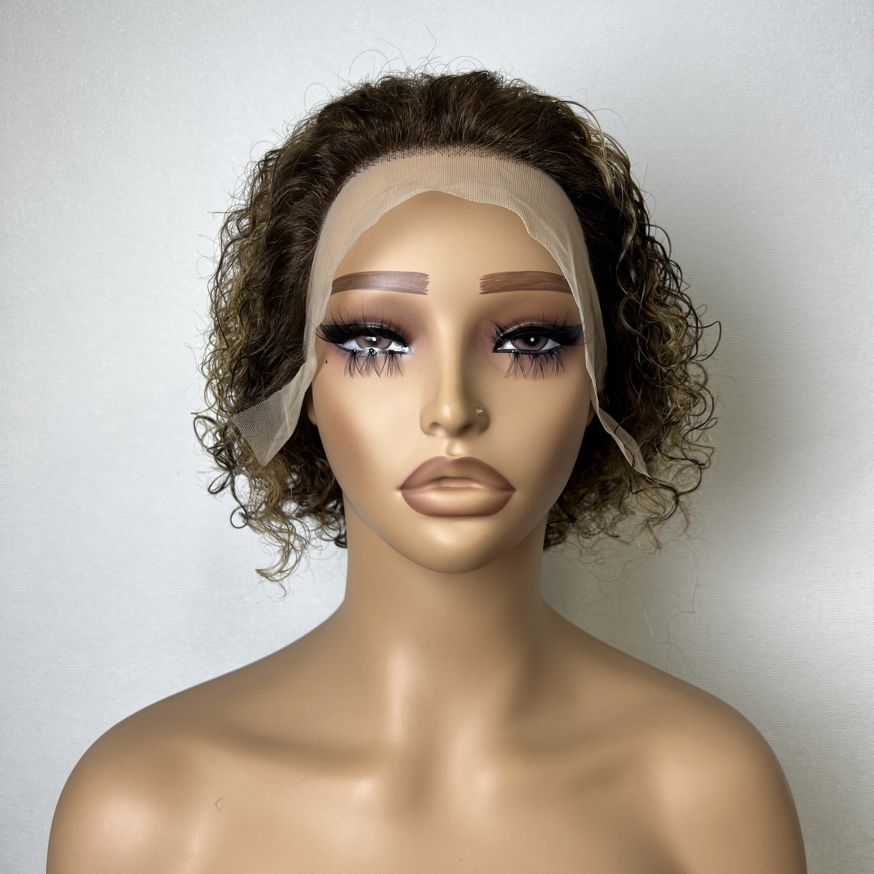 Natural Human Hair Wigs Short Pixie Cut Wig Human Hair 13*4 Lace Frontal Wigs Human Hair For Beauty Women