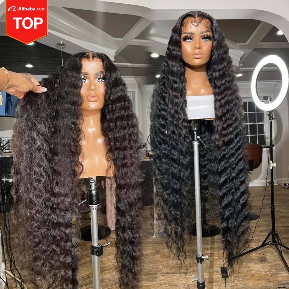 Wholesale Double Drawn 13X4 13X6 HD Wig,Raw Virgin Cuticle Aligned Wig,Brazilian Human Hair Lace Front Wig