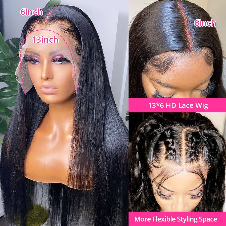 virgin hair vendor wigs hd lace frontal wig, glueles wigs human hair raw indian hair ,Cuticle aligned preplucked human hair wigs