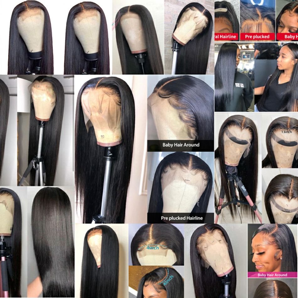 Wholesale Pre Plucked 360 Front Lace Wig 100% Virgin Human Hair,360 Lace Frontal Wig,Cheveux Vierge 360 Lacefront Human Hair Wig