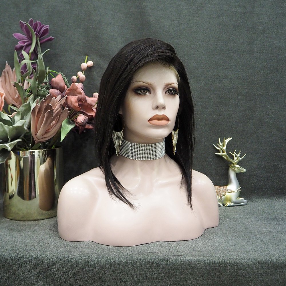 Mink Straight Brazilian Human Hair Lace Front Wig Remy lace Wigs Natural Human Hair Wigs For Black Women