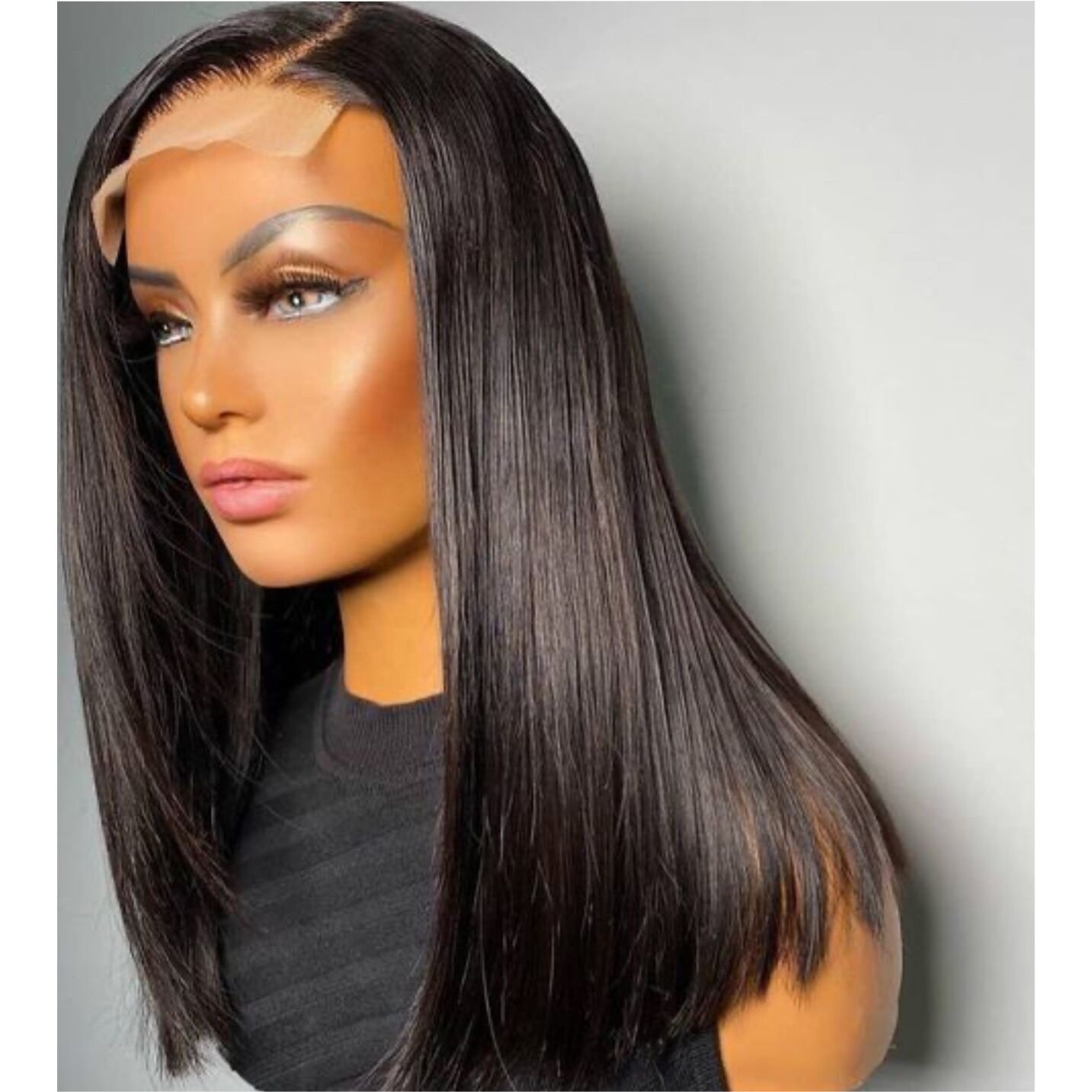 Cambodian Raw Virgin Human Hair Wigs Transparent HD 4X4 5X5 13X4 Glueless Swiss Lace Double Drawn Luxury Bone Straight Wig