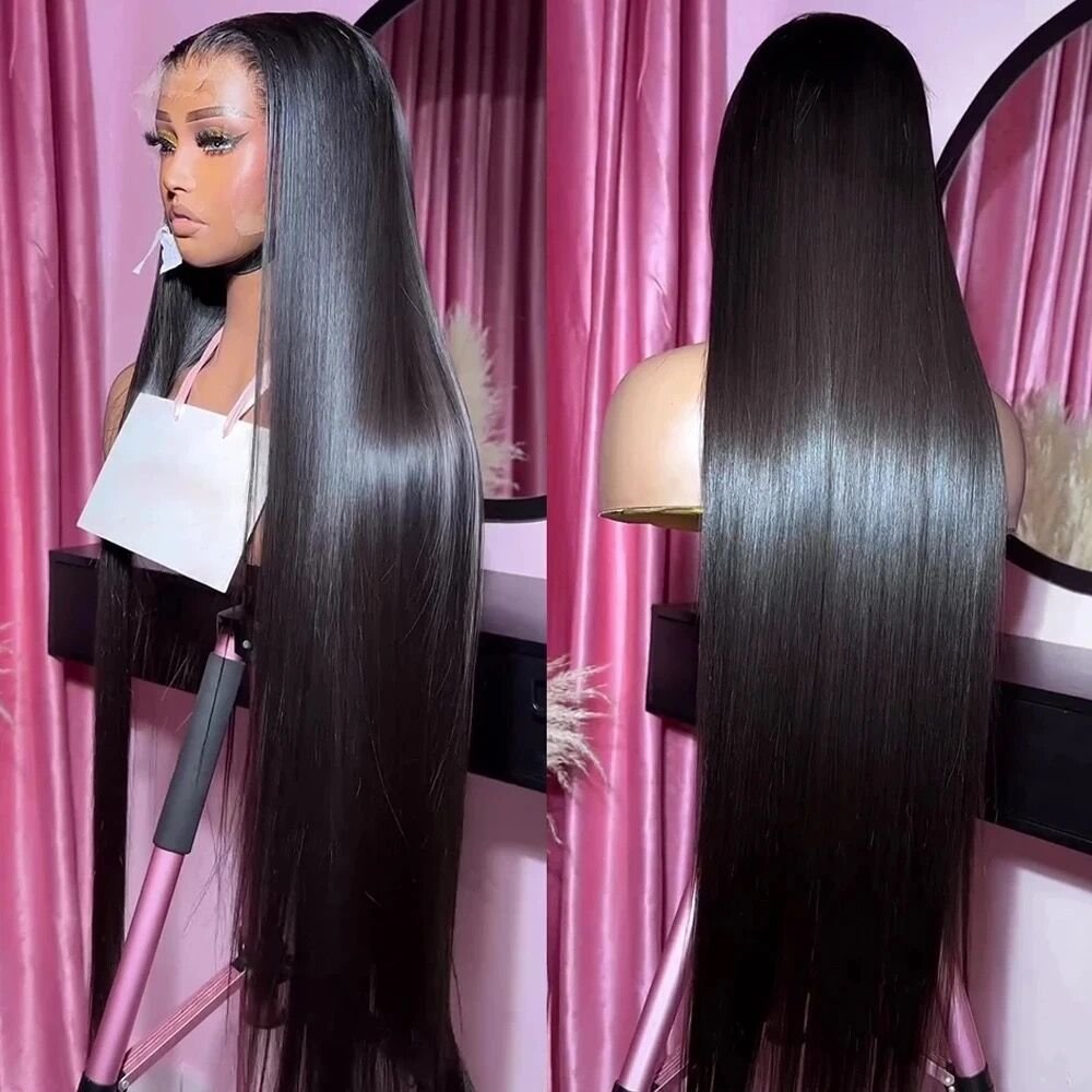 30 32 34 36 38 40 50 Inch Human Hair Wigs Glueless Full Hd Lace Wigs Precut Raw Cuticle Aligned Hair Unprocessed Lace Front Wig