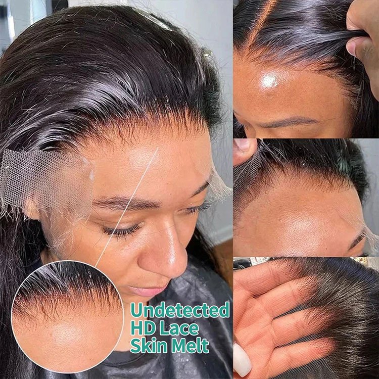30 32 34 36 38 40 50 Inch Human Hair Wigs Glueless Full Hd Lace Wigs Precut Raw Cuticle Aligned Hair Unprocessed Lace Front Wig