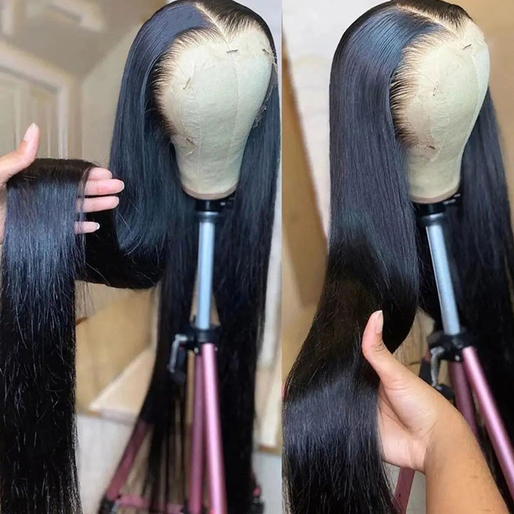 30 32 34 36 38 40 50 Inch Human Hair Wigs Glueless Full Hd Lace Wigs Precut Raw Cuticle Aligned Hair Unprocessed Lace Front Wig
