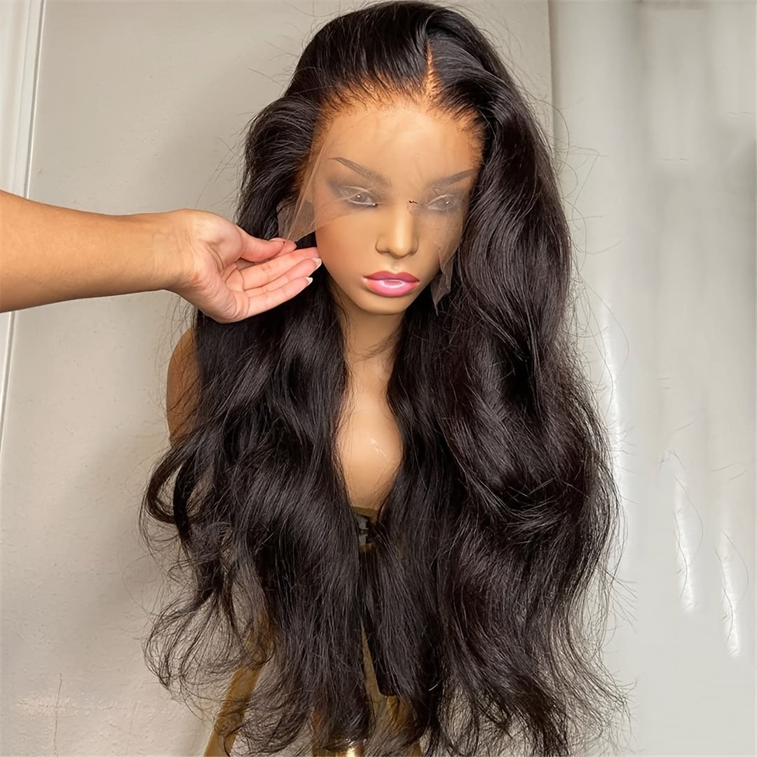 Wholesale Glueless HD Transparent Body Wave Lace wigs Cheap Cuticle Aligned Lace Virgin Hair Frontal Closure Human Hair Wig