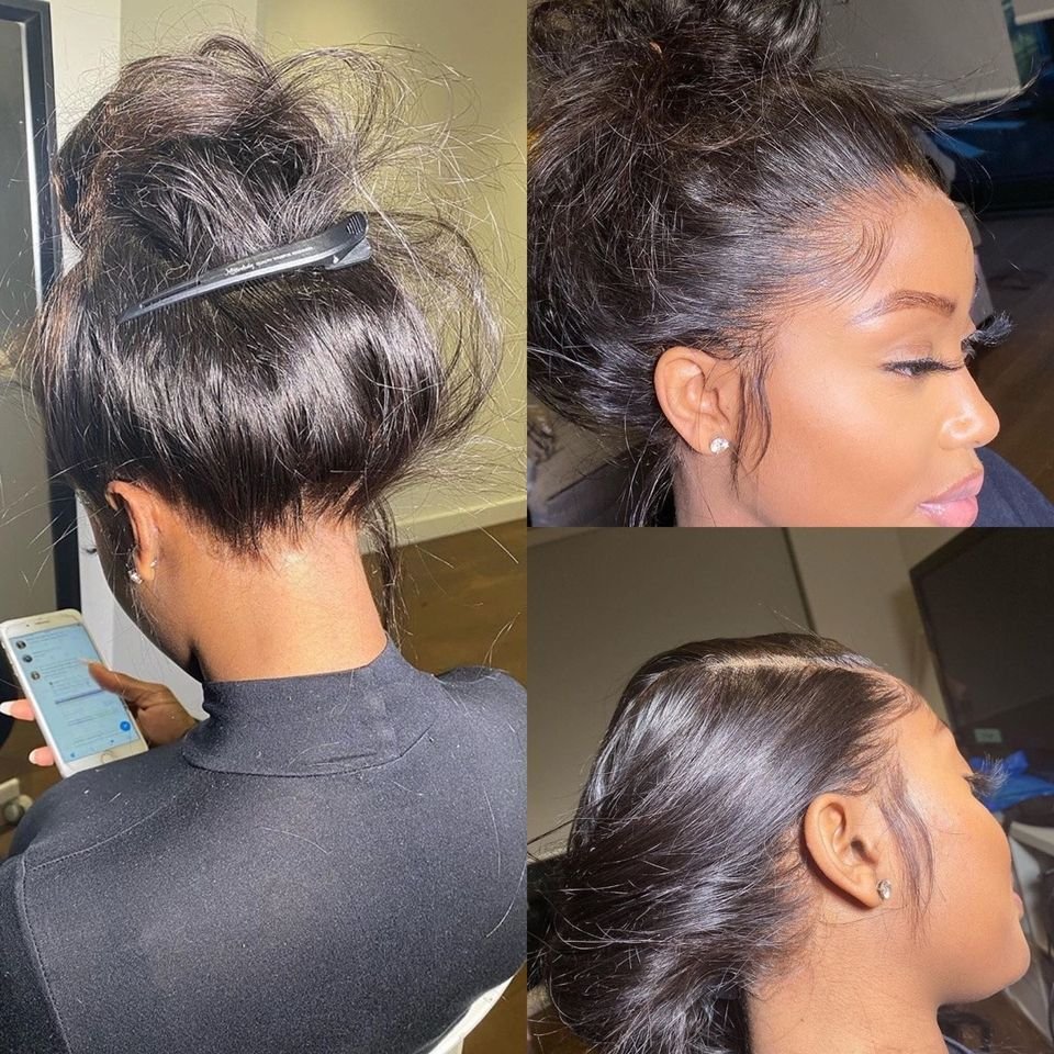 Wholesale Drop Shipping Lace Wig Vendor, 360 Full Lace Front Human Hair Wigs, Transparent HD Lace Frontal Wigs For Black Women