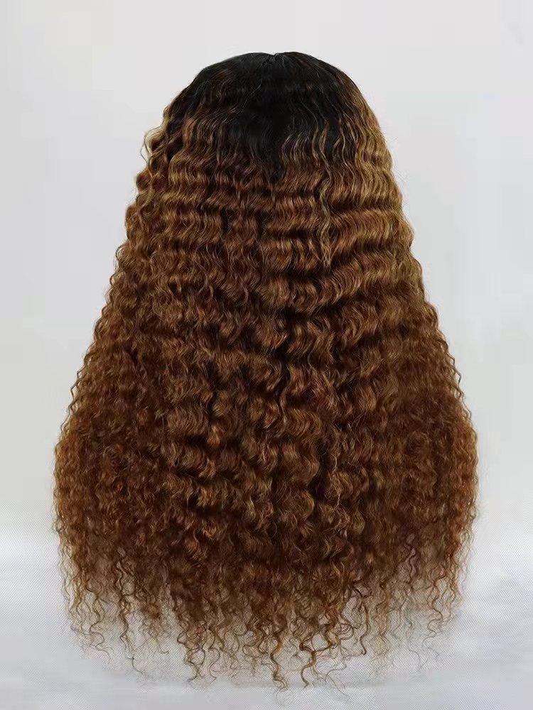 T lace Human Hair Wigs T Lace Wigs deep wave 100% human Lace Frontal Human Hair Wigs for 1b/30 color