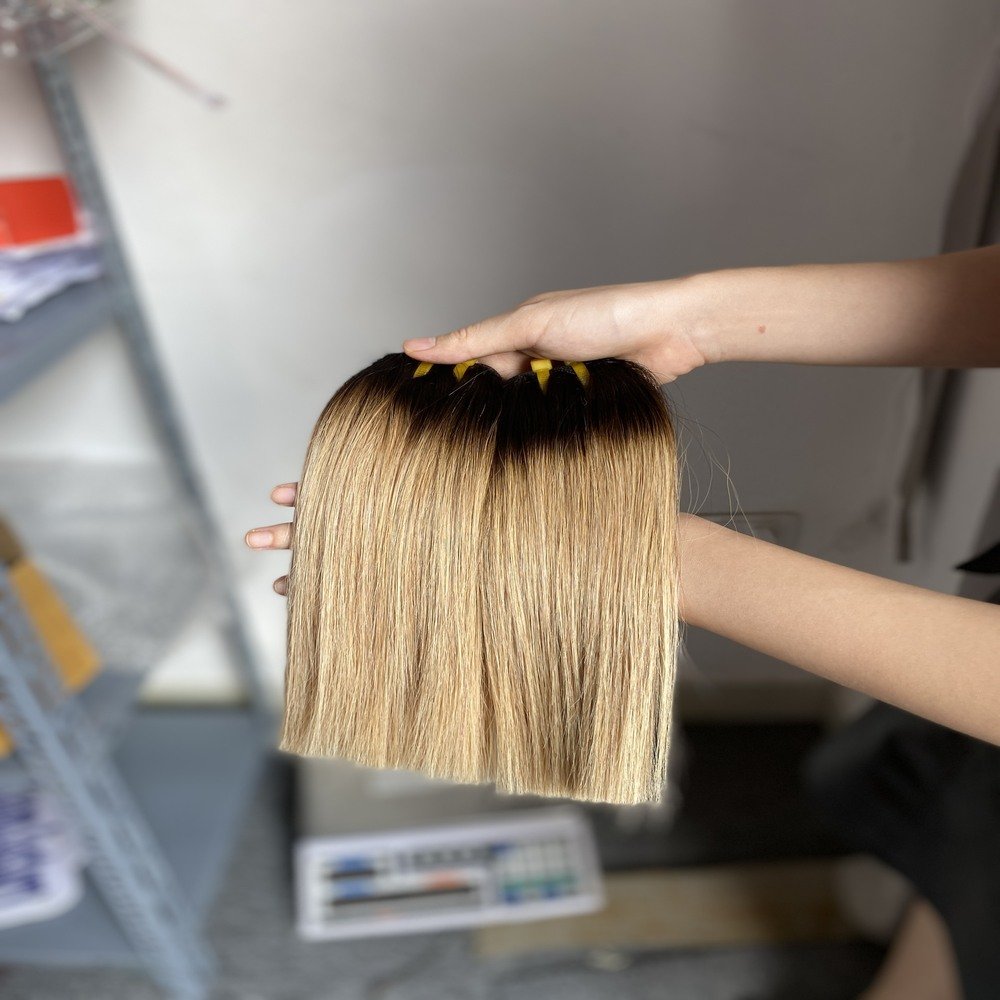 New Arrival Bone Straight Hair Extensions With Different Length And Colors