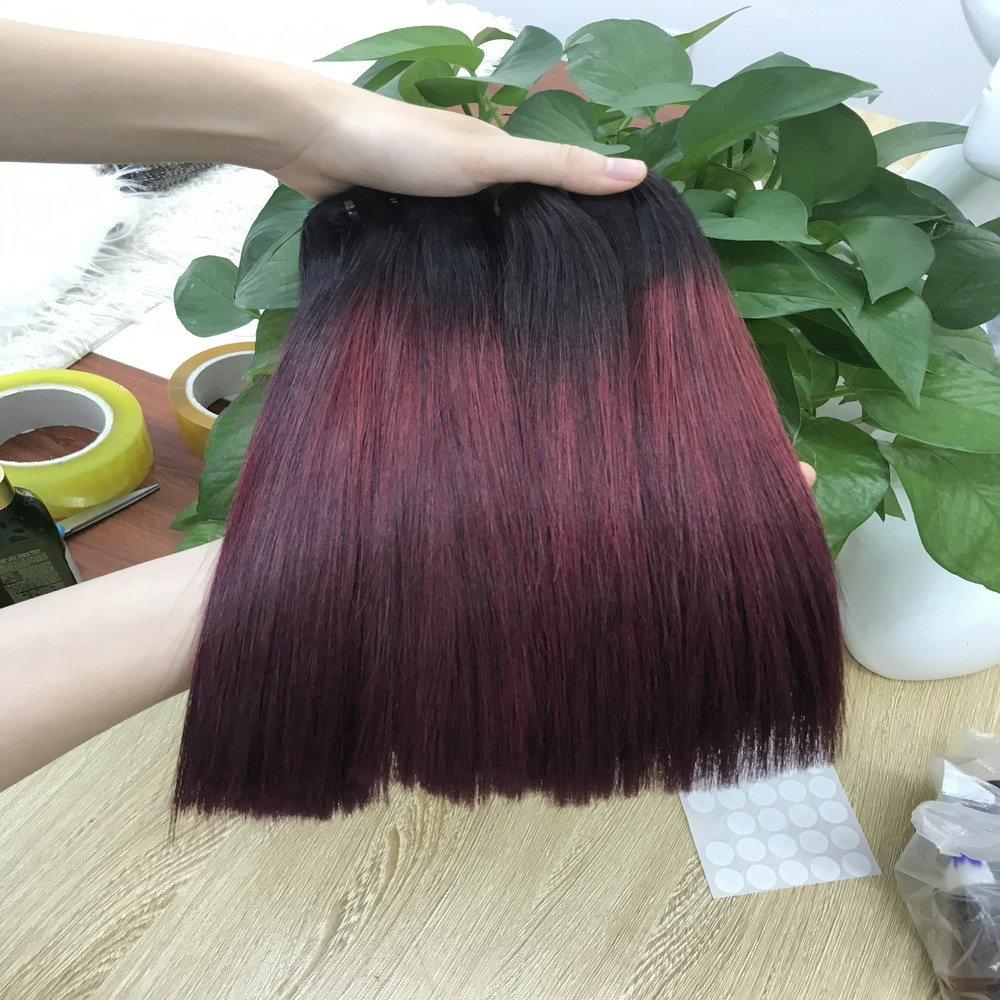 New Arrival Bone Straight Hair Extensions With Different Length And Colors