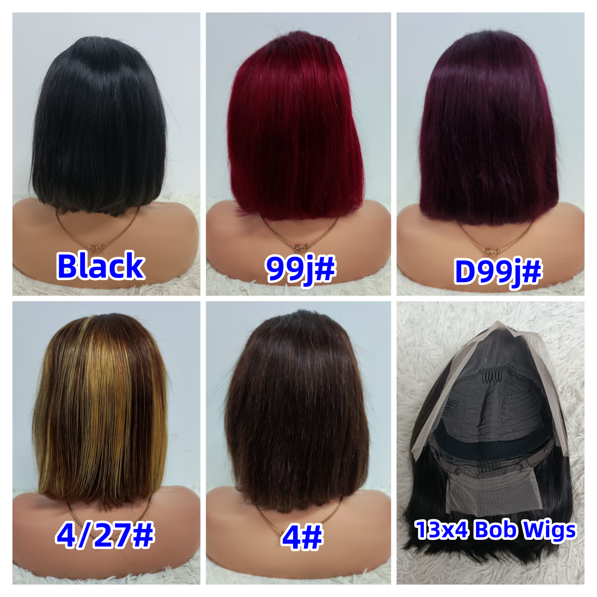 Letsfly Promotion 15$ 13x4 Lace Frontal Wigs Colored Bob Wigs 100% Human Hair 10inch Brazilian Remy Hair Wigs For Black Woman