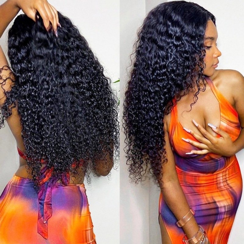 Jerry curly human hair wig indian 100% Virgin Raw Human Hair Full curly Short Lace Bob Wigs Vendor, Glueless Lace Front Wigs