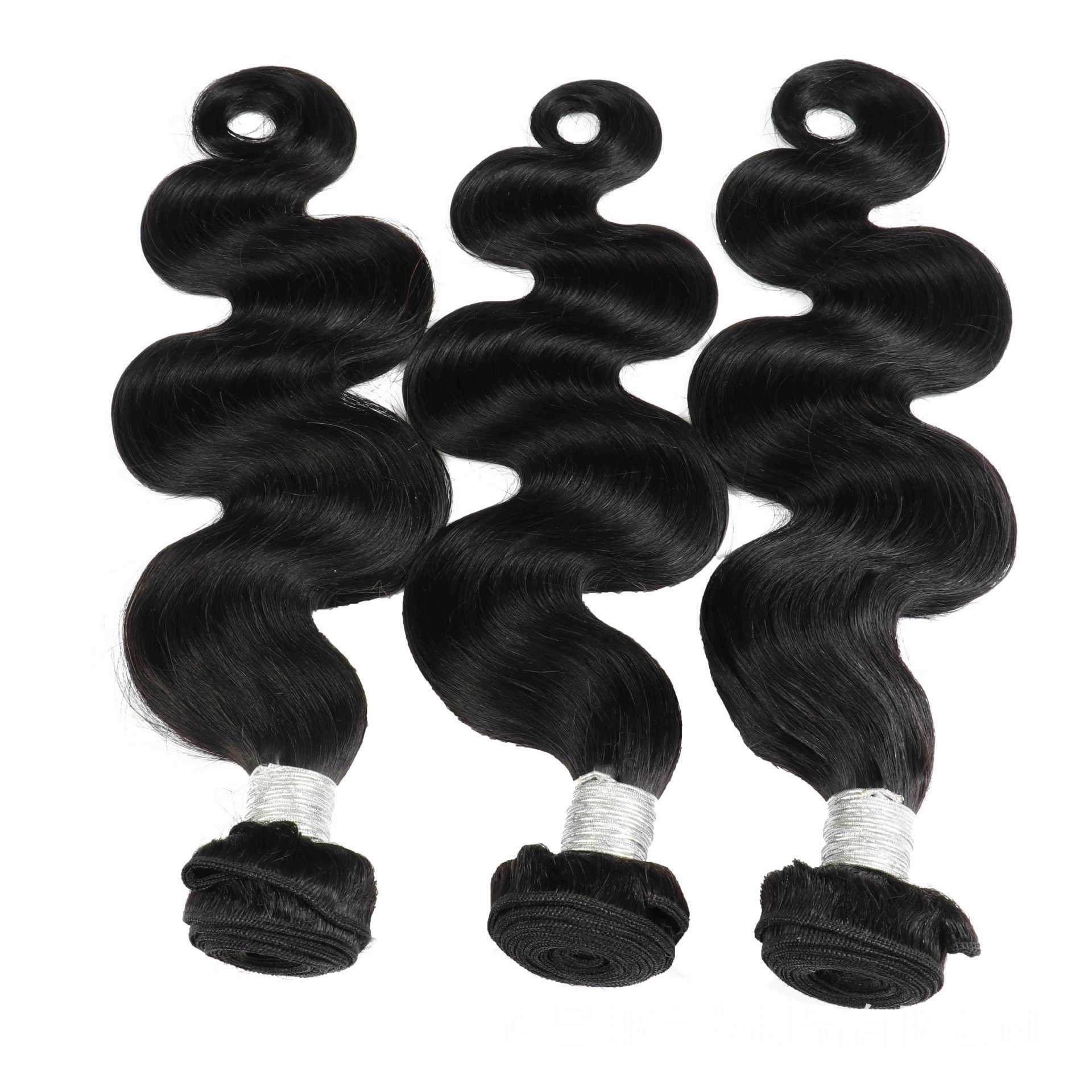 Wholesale Natural Black Color Human Hair Extension Straight Hair Bundles,Original Brazilian Straight Hair