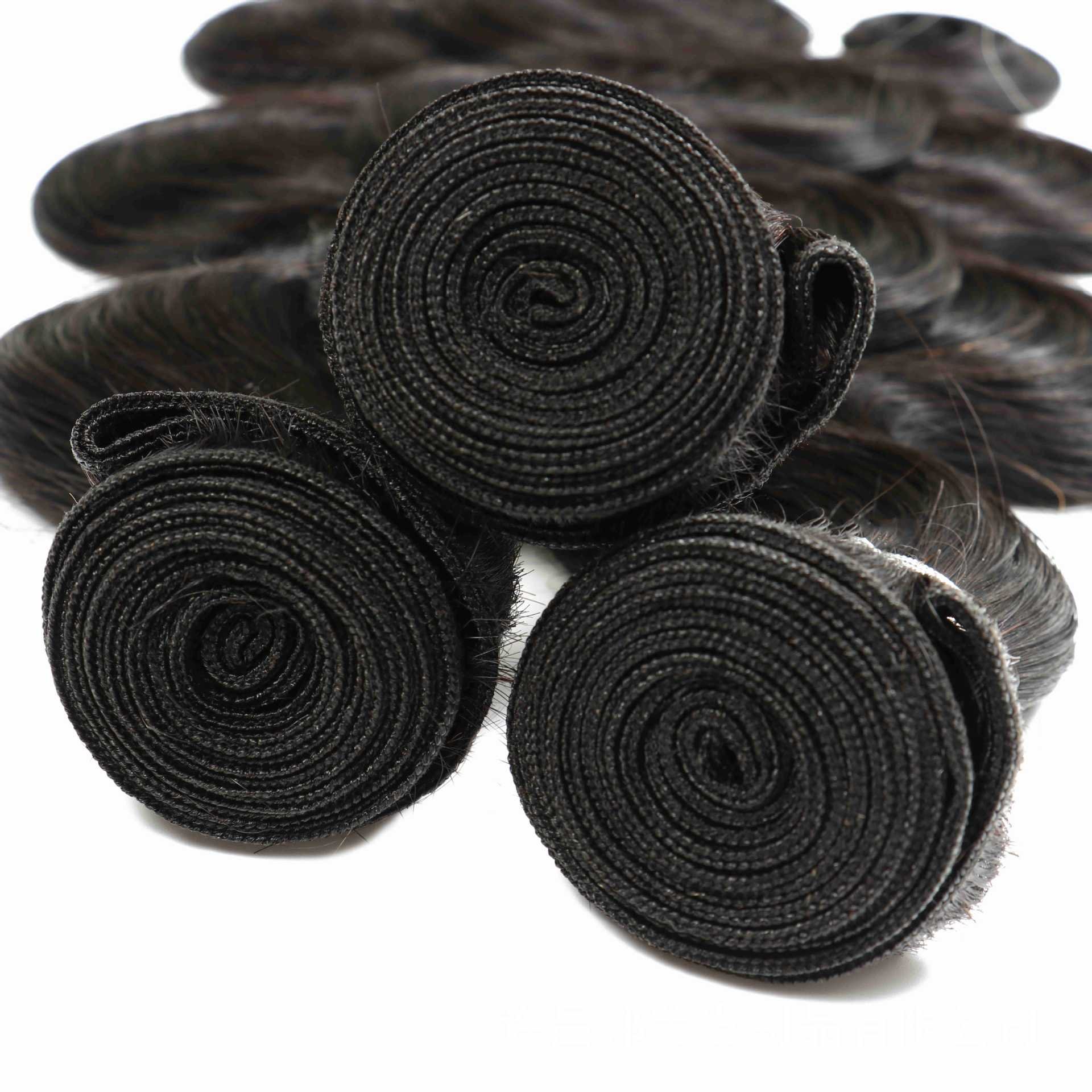 Wholesale Natural Black Color Human Hair Extension Straight Hair Bundles,Original Brazilian Straight Hair