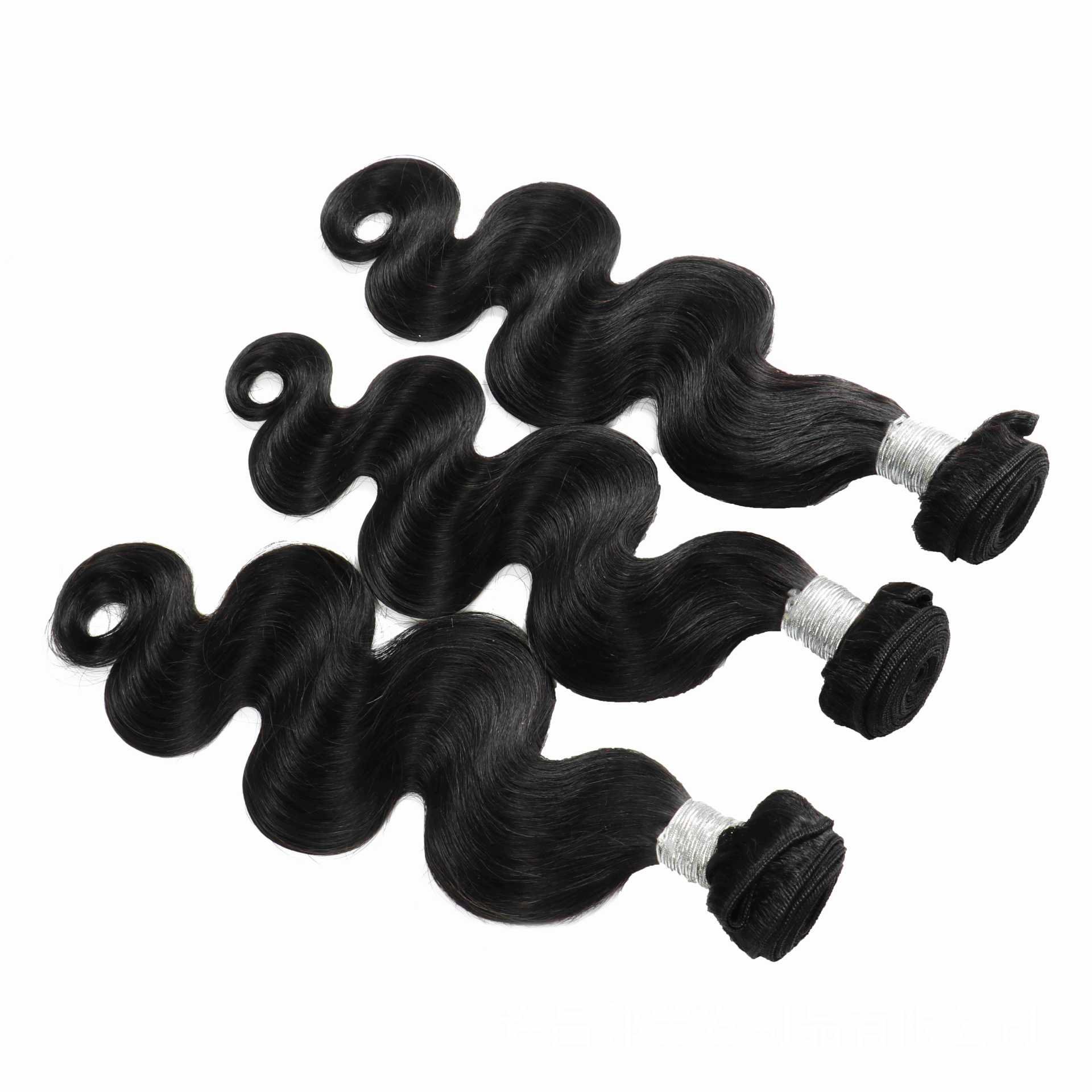 Wholesale Natural Black Color Human Hair Extension Straight Hair Bundles,Original Brazilian Straight Hair