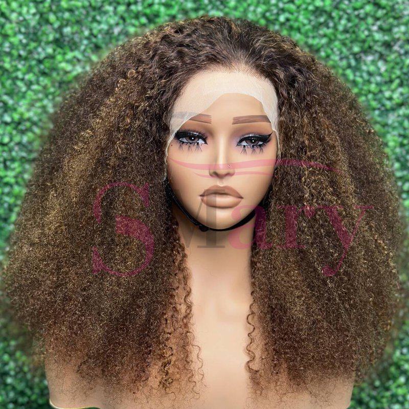 Cheap Private Label 13x4 Full Lace Frontal Vietnamese Raw Hair Wigs Vendors 250% Density Afro Kinky Curly Human Hair Wigs