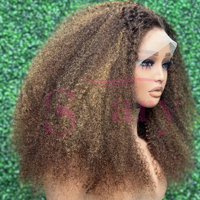 Cheap Private Label 13x4 Full Lace Frontal Vietnamese Raw Hair Wigs Vendors 250% Density Afro Kinky Curly Human Hair Wigs
