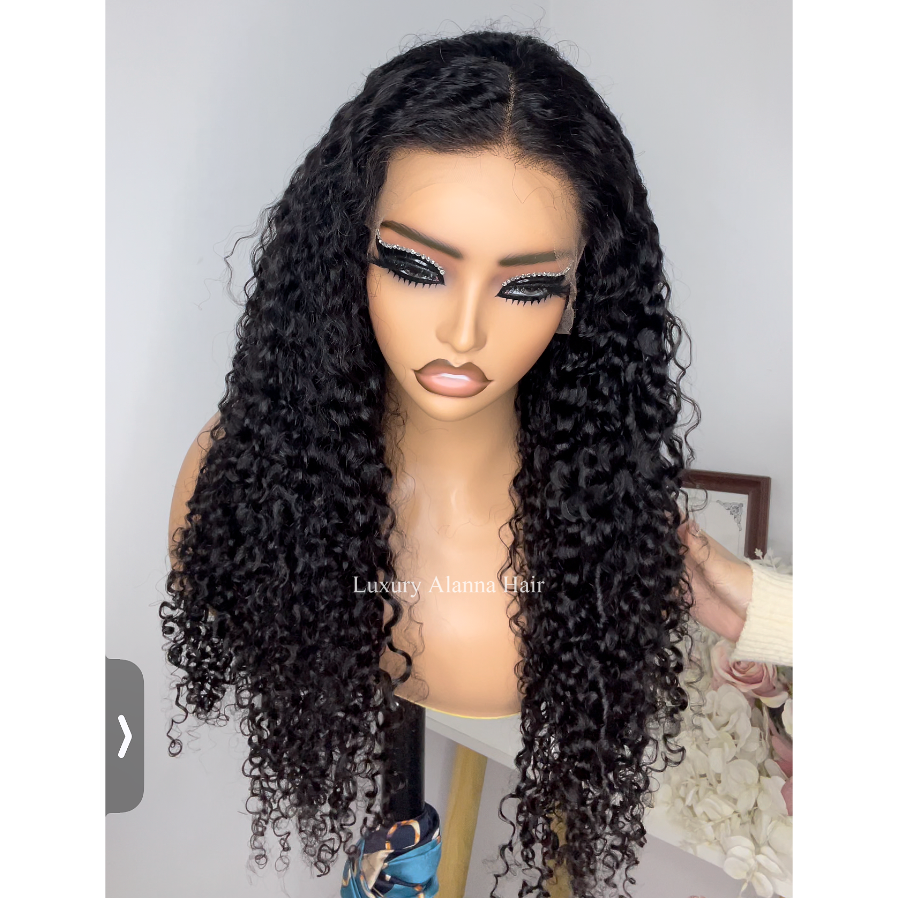 HD Pre Plucked Lace Front Wigs Bleached Knots Cambodian Curly Hair Wigs Human Hair Lace Front 13*4 13*6 Human Virgin Hair