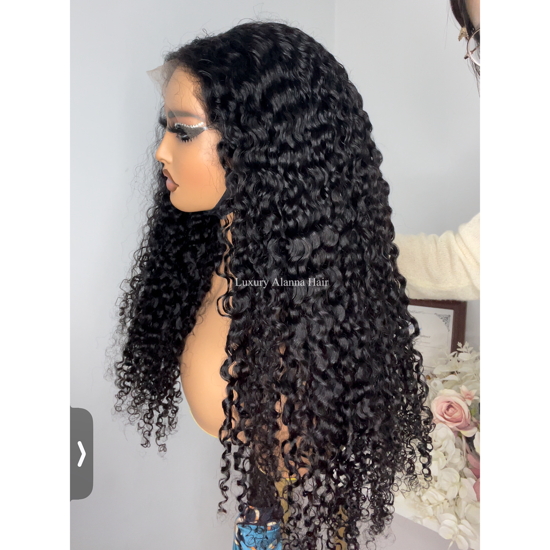 HD Pre Plucked Lace Front Wigs Bleached Knots Cambodian Curly Hair Wigs Human Hair Lace Front 13*4 13*6 Human Virgin Hair