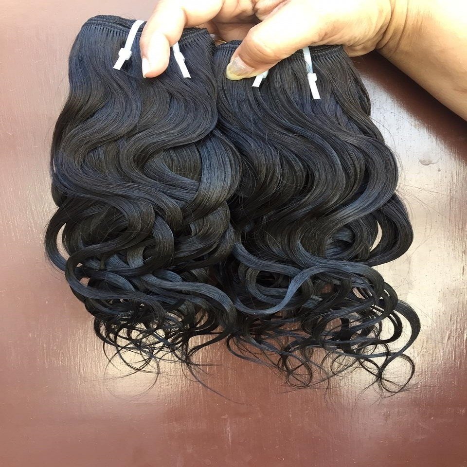 100% Unprocessed Indian Factory Human Hair Extensions Virgin Malaysian Single Donor Curly Wavy Clip-In from Wholesale Supply