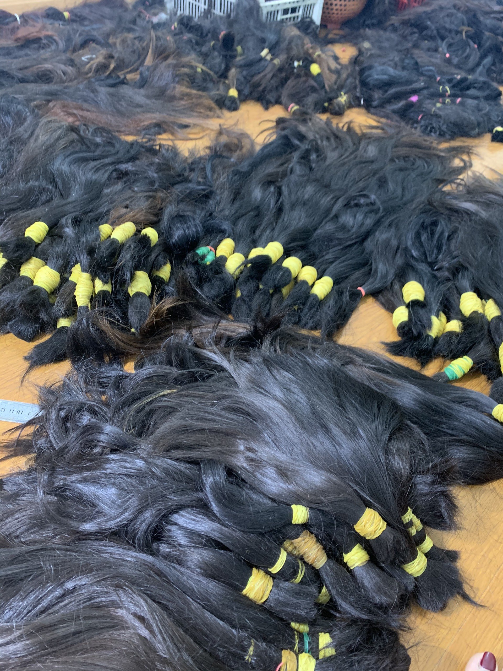 No Tangle & No Shedding Heathy Hair From Young Girl Rawhair Wigs Maker Wholesale Virgin Hair