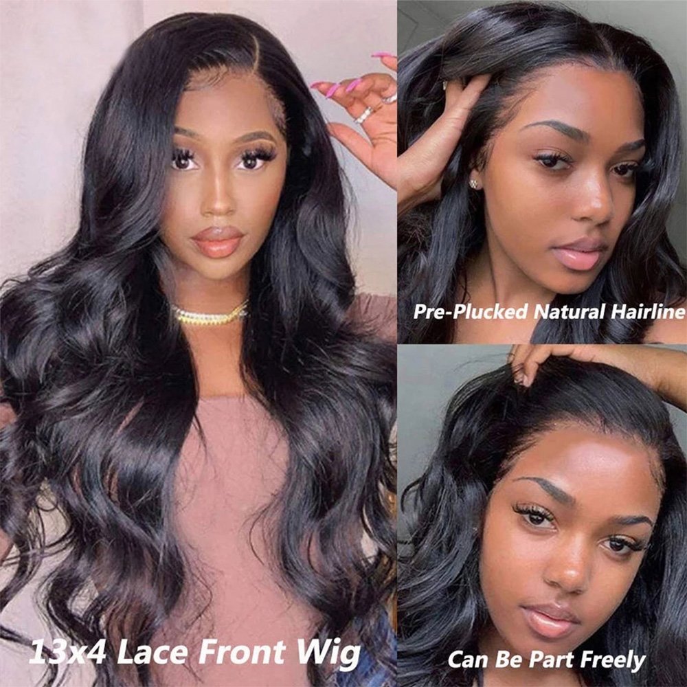ZSF Human Hair Wig Wholesale Body Wave Lace Wigs Long Raw Brazilian Hair HD Full Transparent Lace Frontal Wig For Black Women