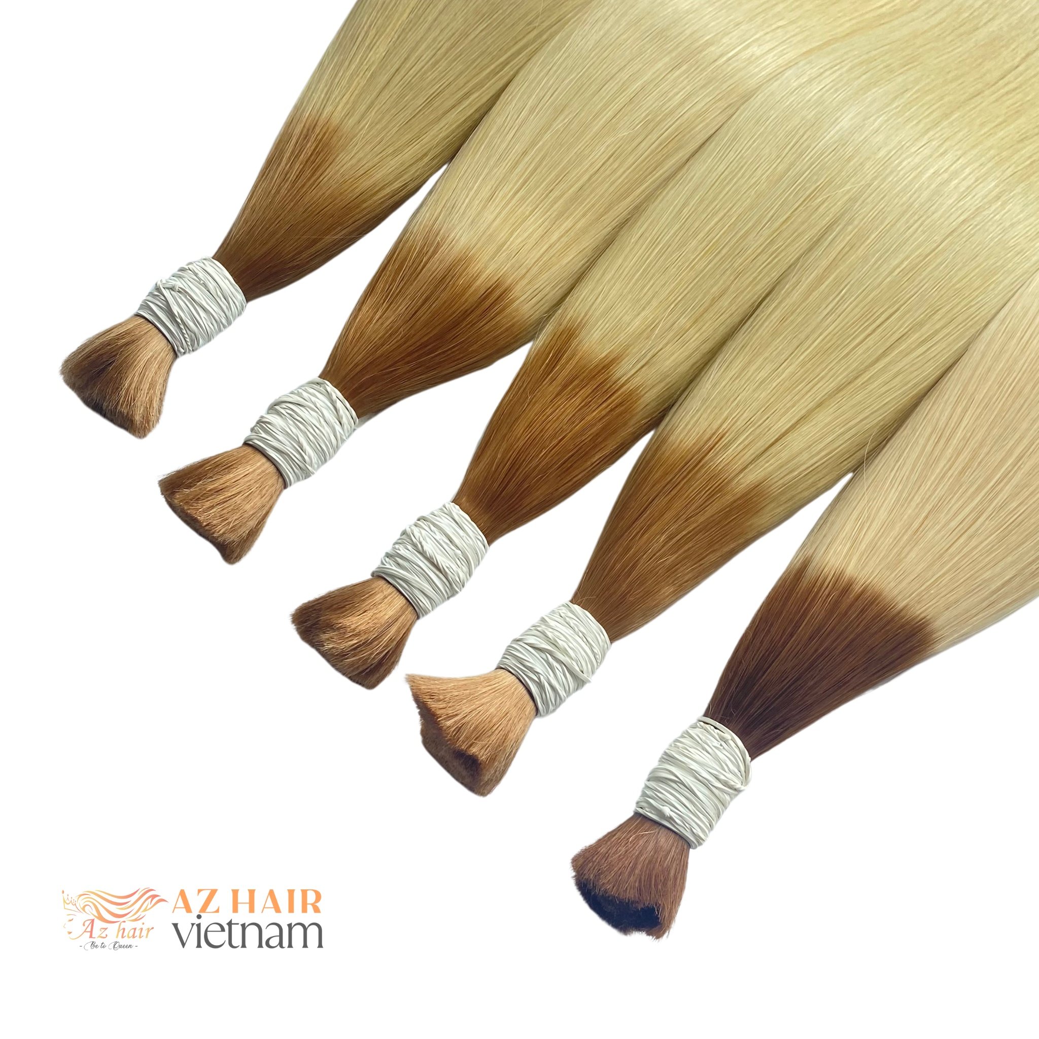 Wholesale Price Vietnamese Bulk Hair Extensions 100% Virgin Human Hair Customize Color Free Sample Ready To Ship