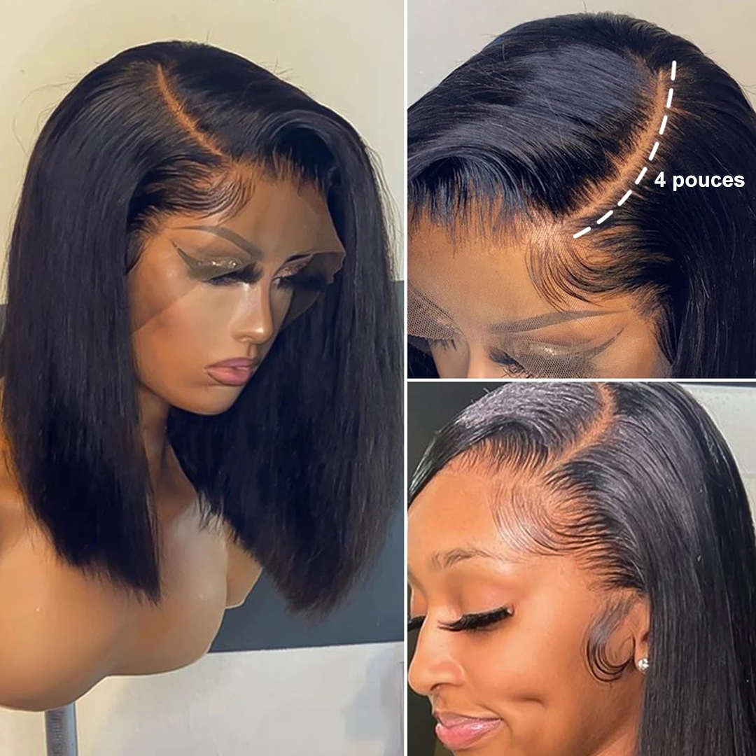 Wholesale Wigs 100% Human Hair Vendors 13*4 Bob Wigs Human Hair Lace Front Raw Virgin Short Bob Wigs Hair For Black Women