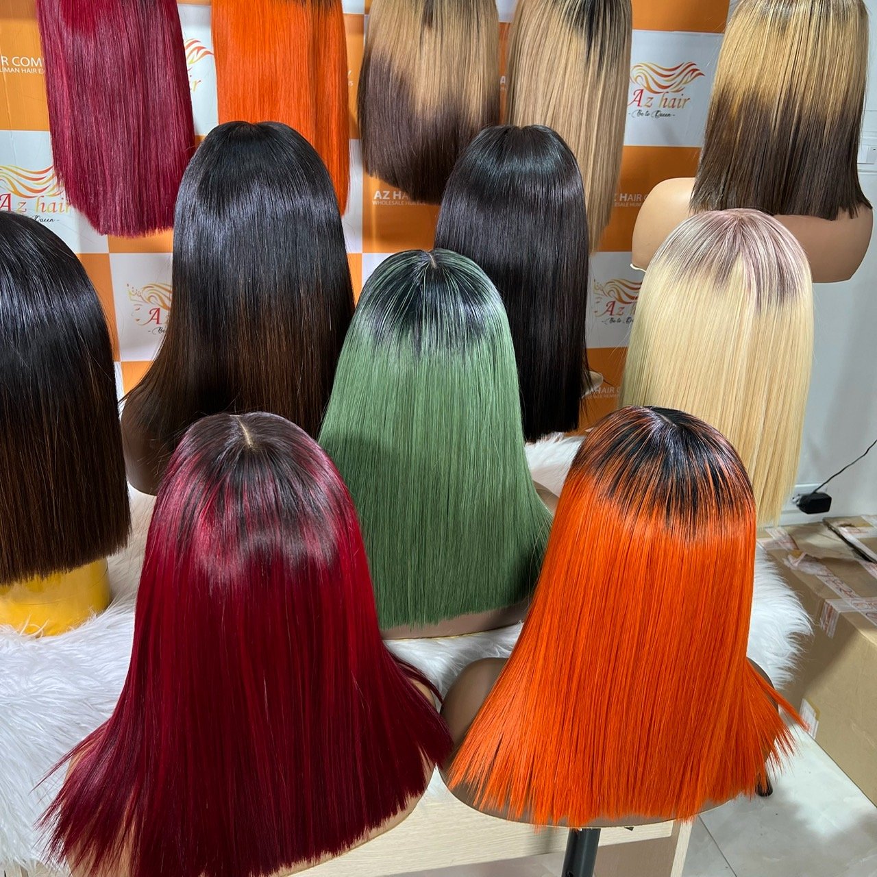 7 Days Ready to Ship - Vietnamese Raw Hair Bone Straight Full Lace Wig Order Free Style Human Hair Extensions