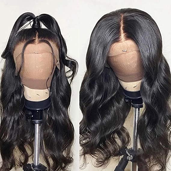 Transparent Pre Plucked HD Lace Front Wigs 13x6, Full Lace Human Hair Wigs, Large 100% Remy Virgin Human Hair HD Lace Wigs