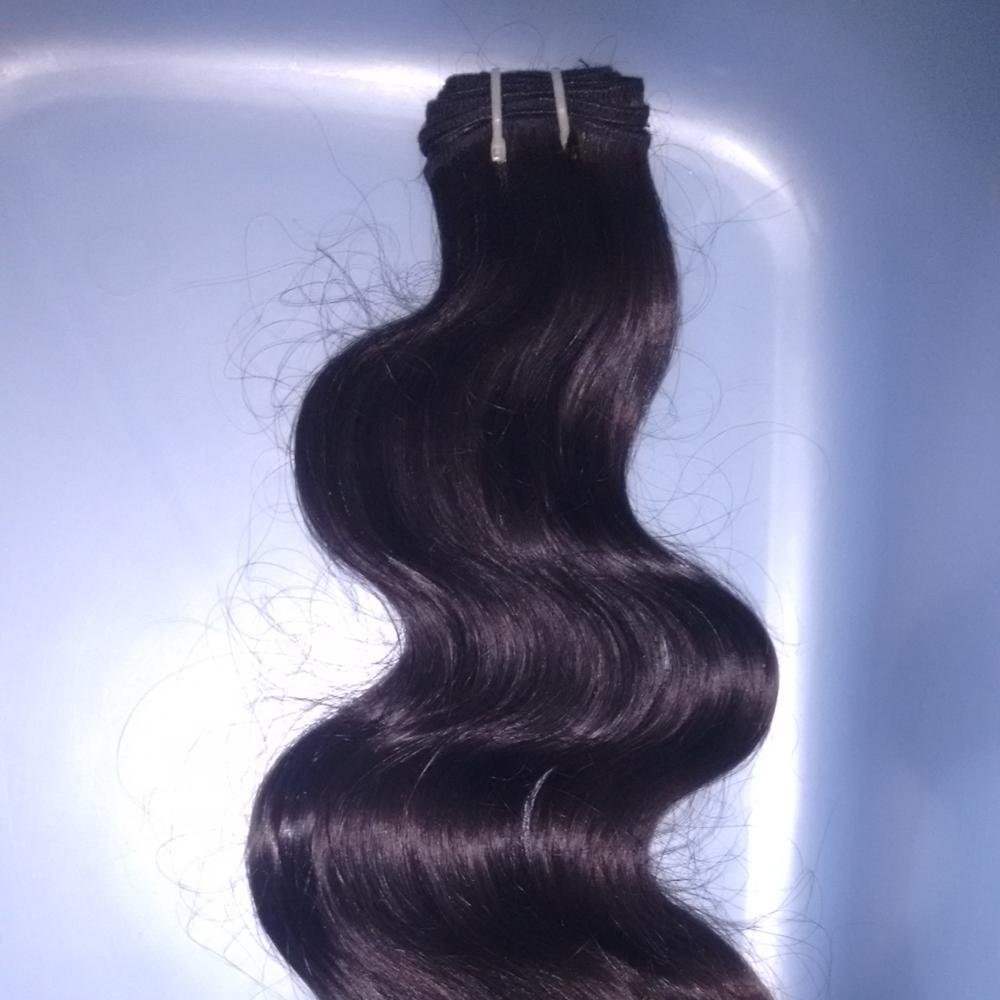 18" Natural human hair weaving. good smooth hair weaving