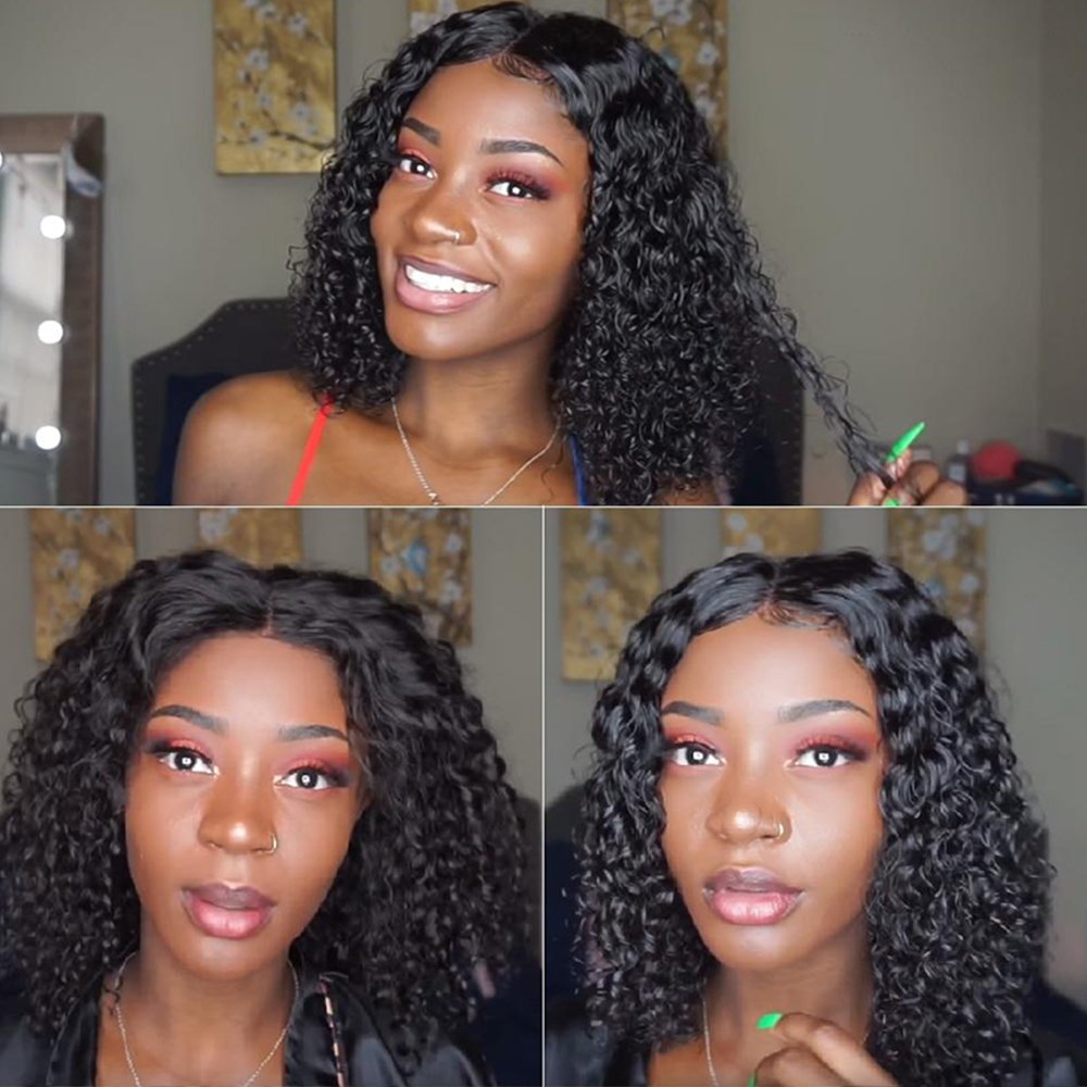 Mink Brazilian Hair Closure Wig With Baby Hair,Mink Raw Full Lace 360 100% Human Hair Wig,Cheap Pixie Cut Short Full Lace Wig