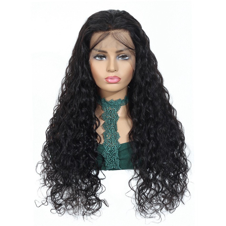 Cheap Water Wave 13X6 HD Lace Front Wig Peruvian Human Hair Wigs For Black Women YESWIGS Curly 13X4 Hd Lace Frontal Wig Vendors
