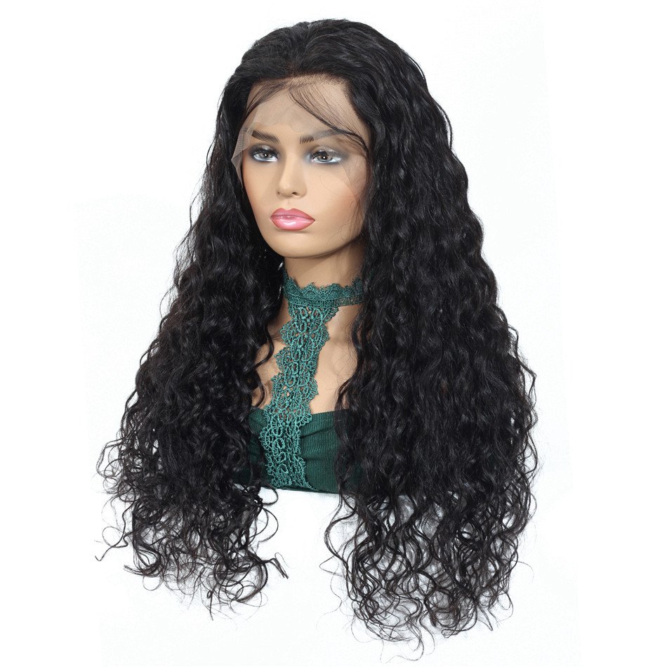 Cheap Water Wave 13X6 HD Lace Front Wig Peruvian Human Hair Wigs For Black Women YESWIGS Curly 13X4 Hd Lace Frontal Wig Vendors