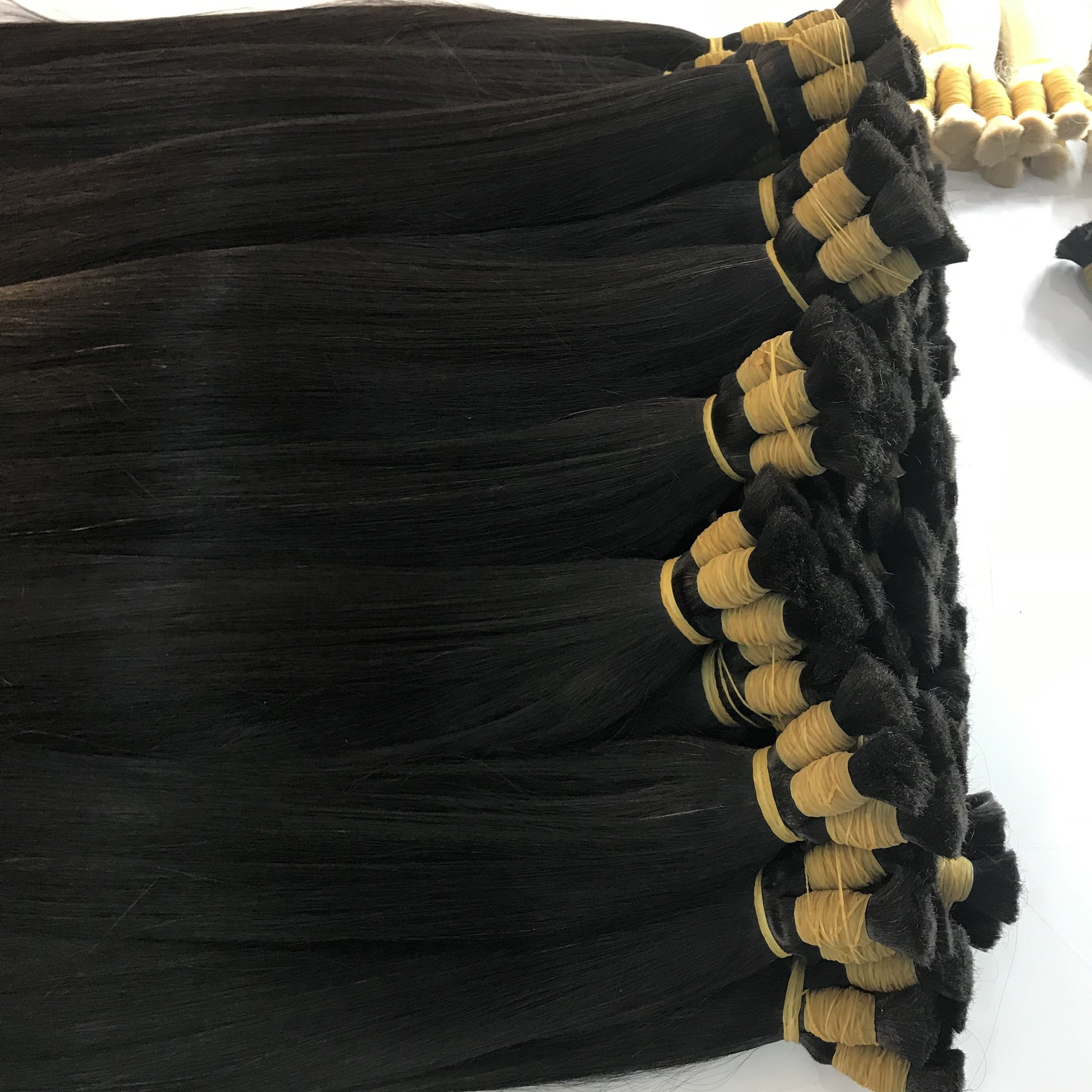 Cuticle Aligned Raw Hair Unprocessed Bulk Hair Extensions Shipping Worldwide Cheap Wholesale Price