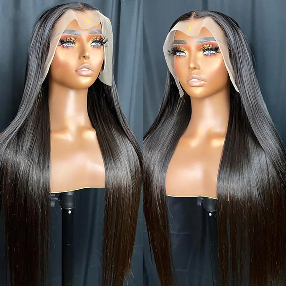 Cheap Brazilian Human Hair Straight Lace Front Wigs Human Hair HD Lace Frontal Wigs Human Hair Full Lace Wigs For Black Women
